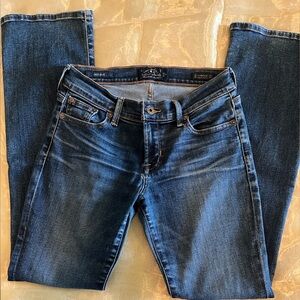 Lucky Brand Size 0/25 Sweet Boot Blue Denim Jeans